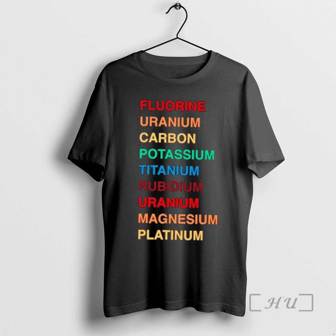 Officials Fluorine Uranium Carbon Potassium Titanium T-Shirts, Hoodie, Sweatshirt | AU01DripNestTees.com