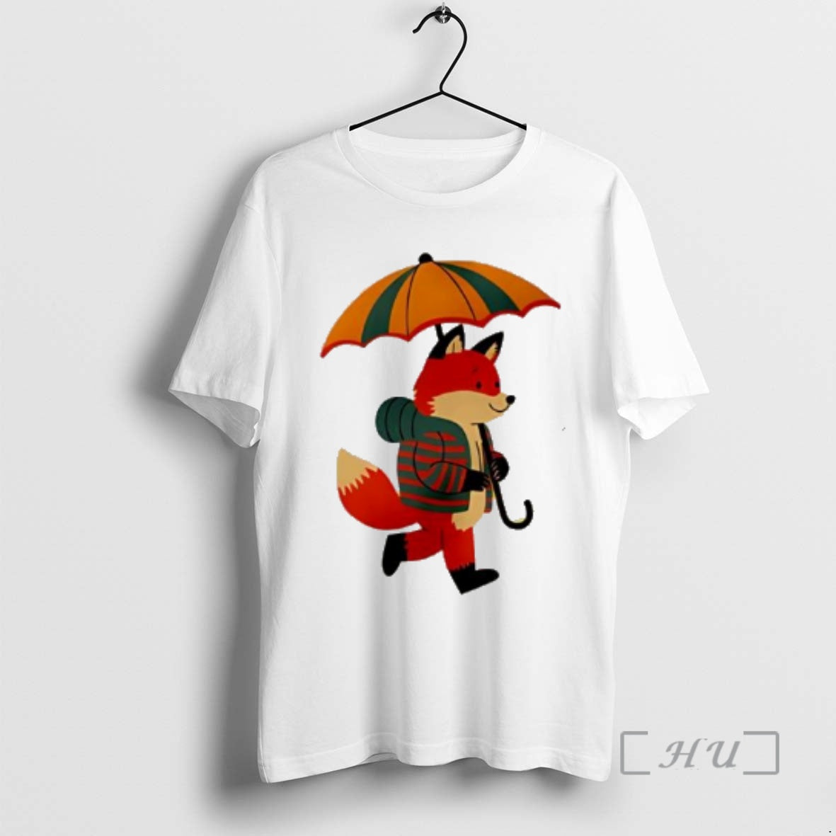 Officials Fox Holding Umbrella Cartoon T-Shirts, Hoodie, Sweatshirt | AU01DripNestTees.com