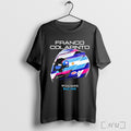 Officials Franco Colapinto Williams Racing Helmet F1 T Shirt