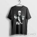 Officials Frankenstein Dracula Mummy Wolf Man Universal Monsters Black