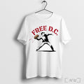 Officials Free D C Funny Protest Sandwich Design T Shirt