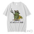 Officials Frog We Water At Dawn Gardening Premium T Shirts Sweater Hoodie Jpg