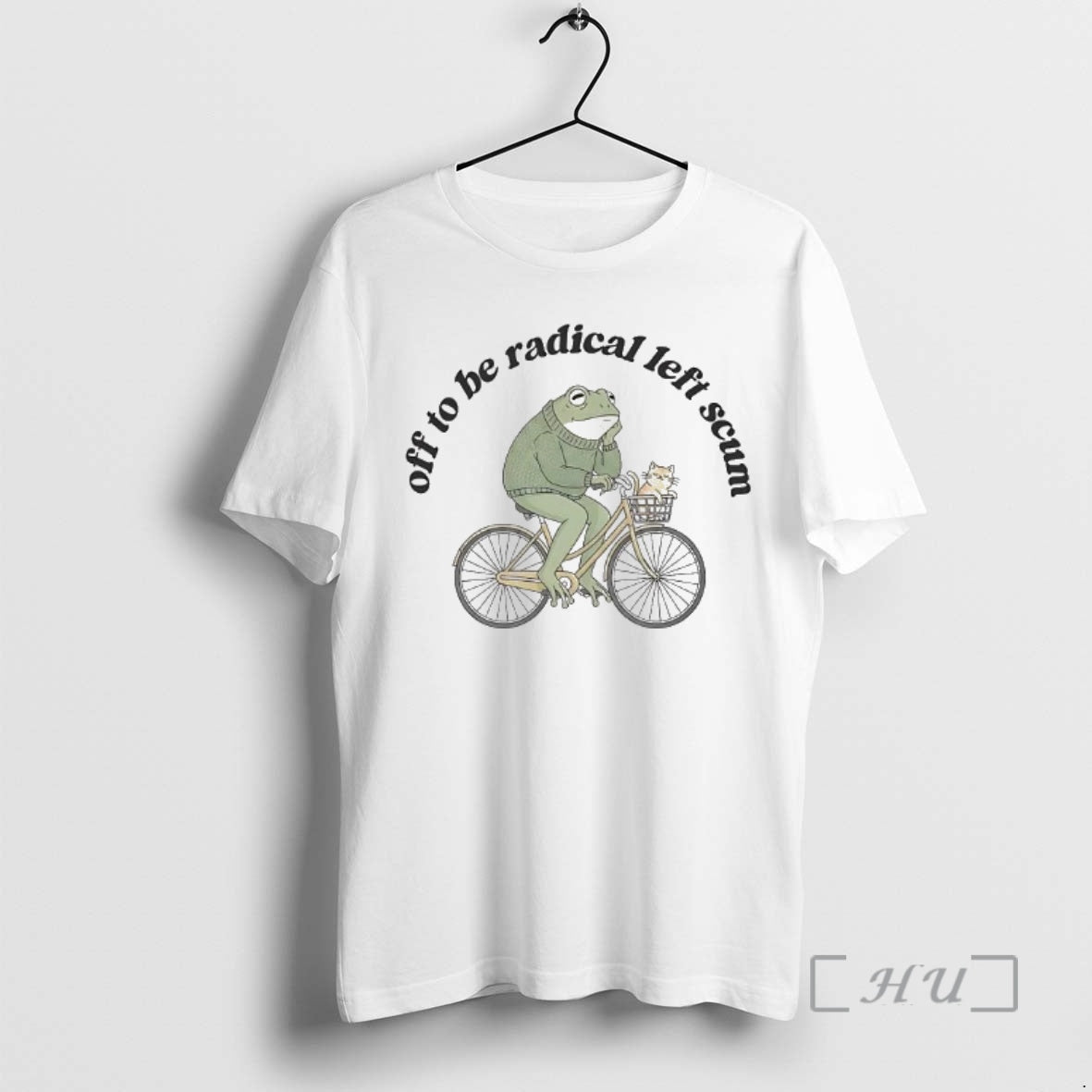 Officials Frog Bicycle Off To Be Radical Left Scum T-Shirts, Hoodie, Sweatshirt | AU01DripNestTees.com