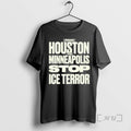 Officials From Houston Minneapolis Stop Ice Terror T-Shirts, Hoodie, Sweatshirt | AU01DripNestTees.com
