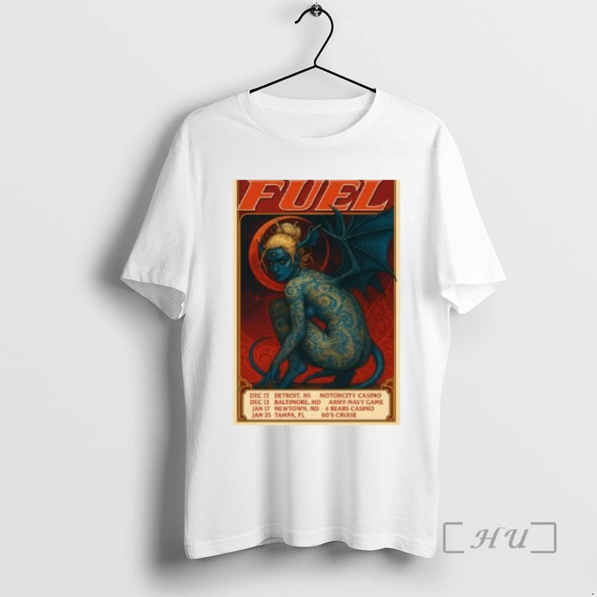 Officials Fuel December January Shows 2025 2026 Circle White T-Shirts, Hoodie, Sweatshirt | AU01DripNestTees.com