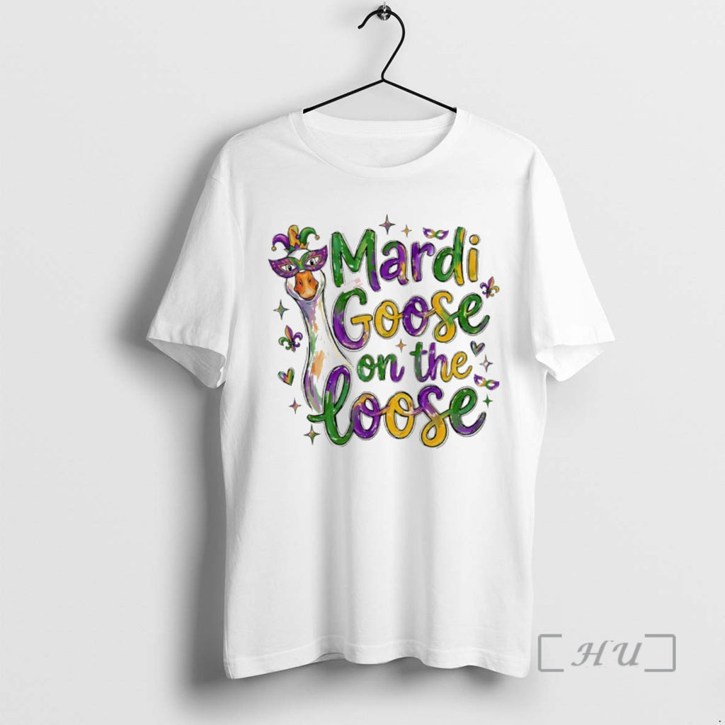 Officials Funny Mardi Gras Goose On The Goose T-Shirts, Hoodie, Sweatshirt | AU01DripNestTees.com