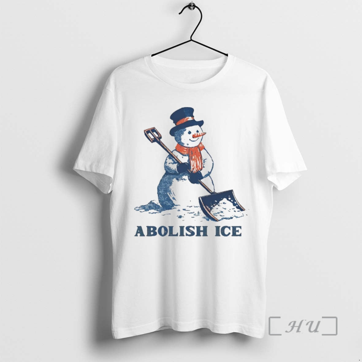 Officials Funny Winter Cute Snowman Abolish Ice T-Shirts, Hoodie, Sweatshirt | AU01DripNestTees.com
