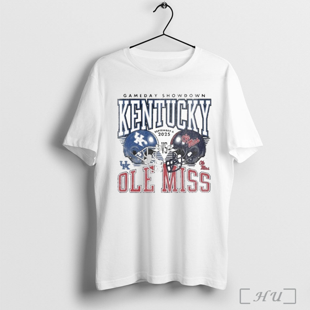 Officials Gameday Kentucky Vs Ole Miss September 6 2025 Duel Helmet T Shirt