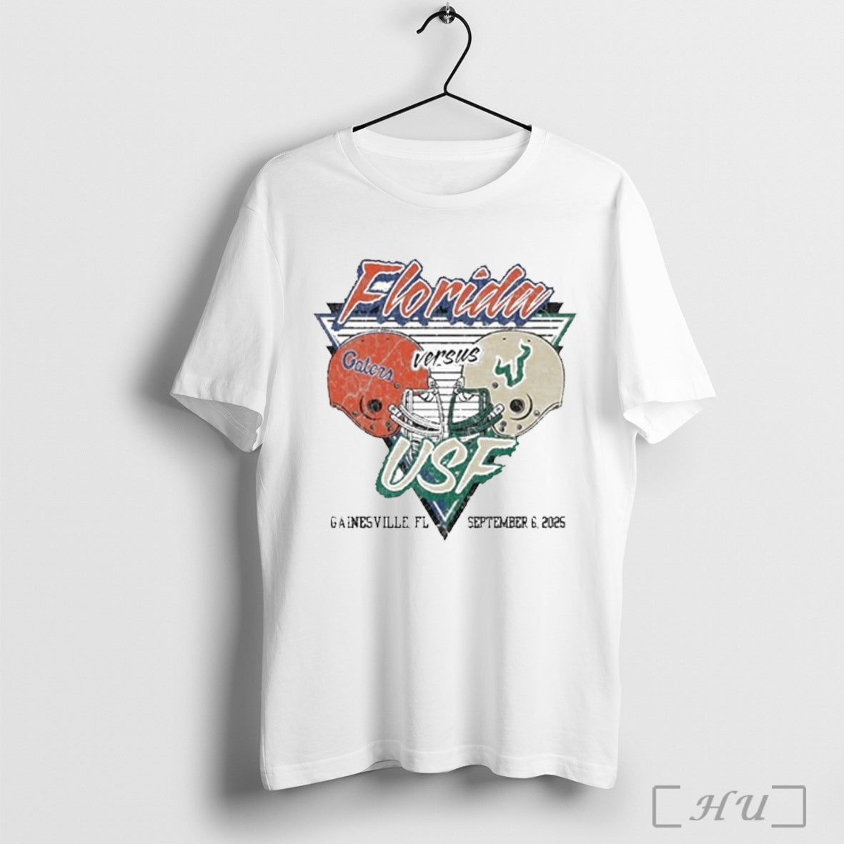 Officials Gameday Showdown 2025 Florida Vs Usf Matchup T Shirt