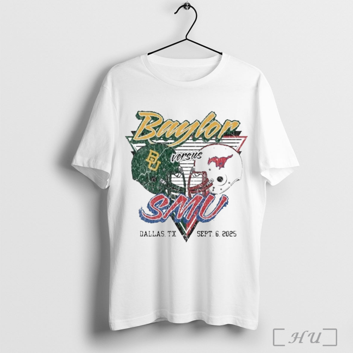Officials Gameday Showdown 2025 Smu Vs Baylor Matchup T Shirt