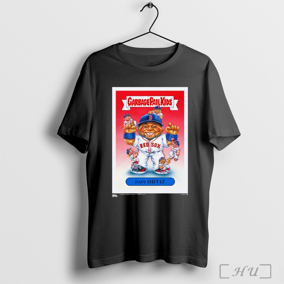 Officials Garbage Pail Kids X Boston Red Sox Papi Ortiz T Shirt