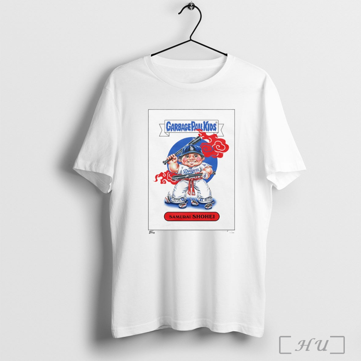 Officials Garbage Pail Kids X Los Angeles Dodgers Samurai Shohei T Shirt