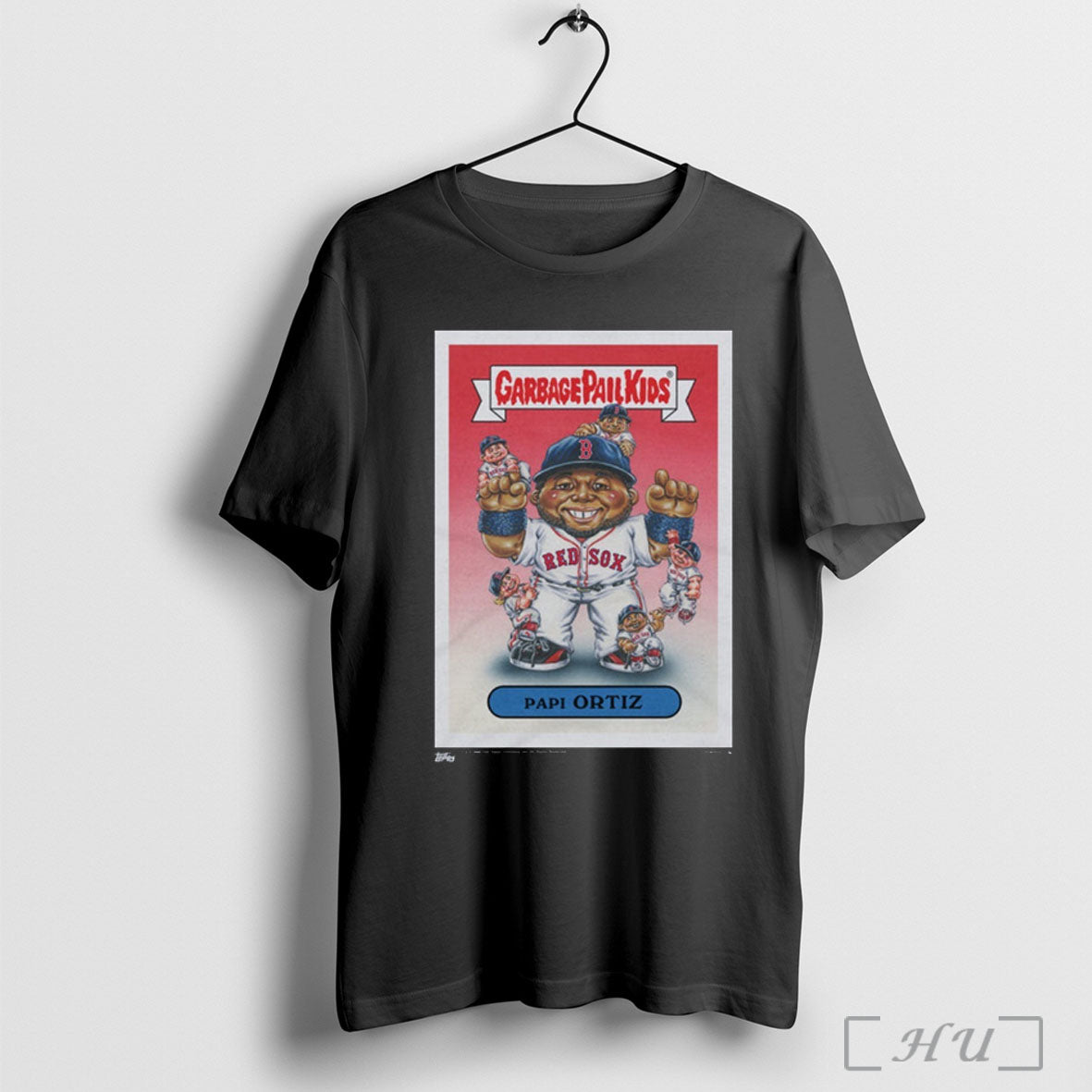 Officials Garbage Pail Kids X Boston Red Sox Mlb Papi Ortiz 2025 T Shirt