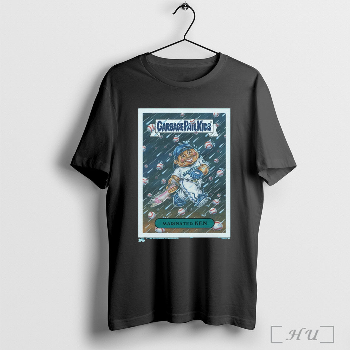 Officials Garbage Pail Kids X Seattle Mariners Mlb Marinated Ken 2025 T Shirt