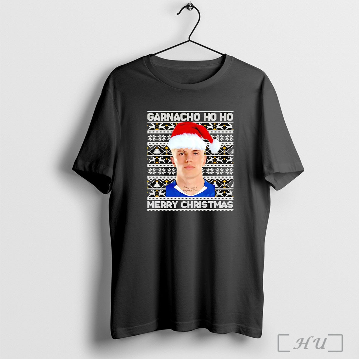 Officials Garnacho Ho Ho Merry Christmas T Shirt