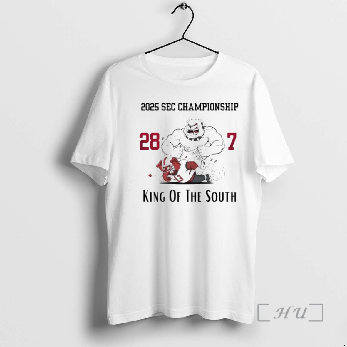 Officials Georgia Bulldogs 2025 Sec Conference Championship 28 7 King Of The South Premium T-Shirts, Hoodie, Sweatshirt