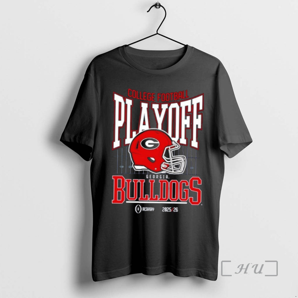 Officials Georgia Bulldogs College Football Playoff 2025 26 Playoff Bound T-Shirts, Hoodie, Sweatshirt | AU01DripNestTees.com