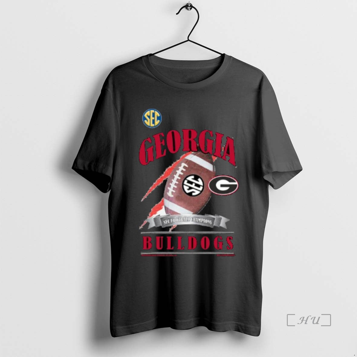 Officials Georgia Bulldogs New Era 2025 Sec Football Conference Champions Locker Room Premium T Shirts Hoodie, Sweatshirt