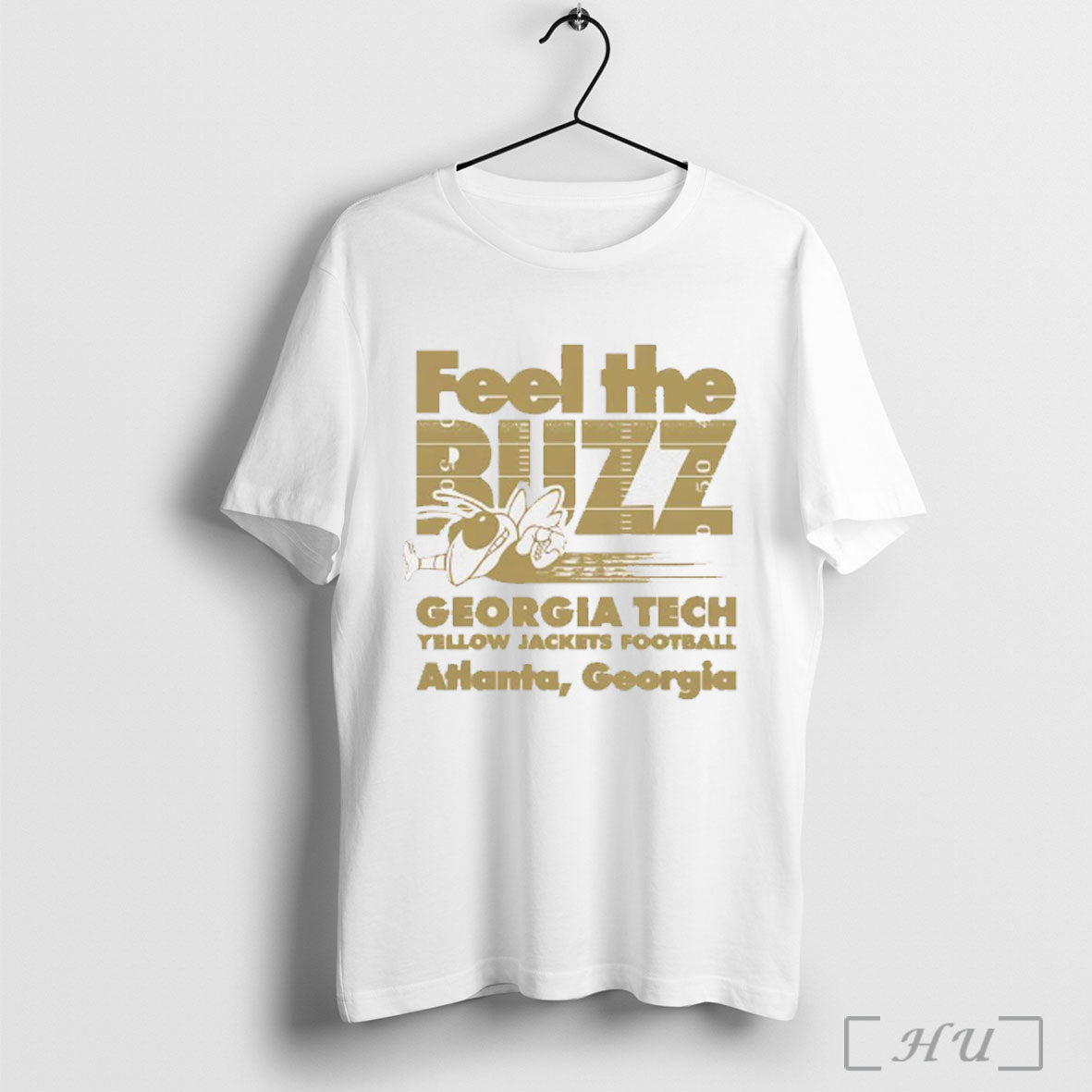Officials Georgia Tech Yellow Jackets Football Feel The Buzz Atlanta Georgia T Shirt