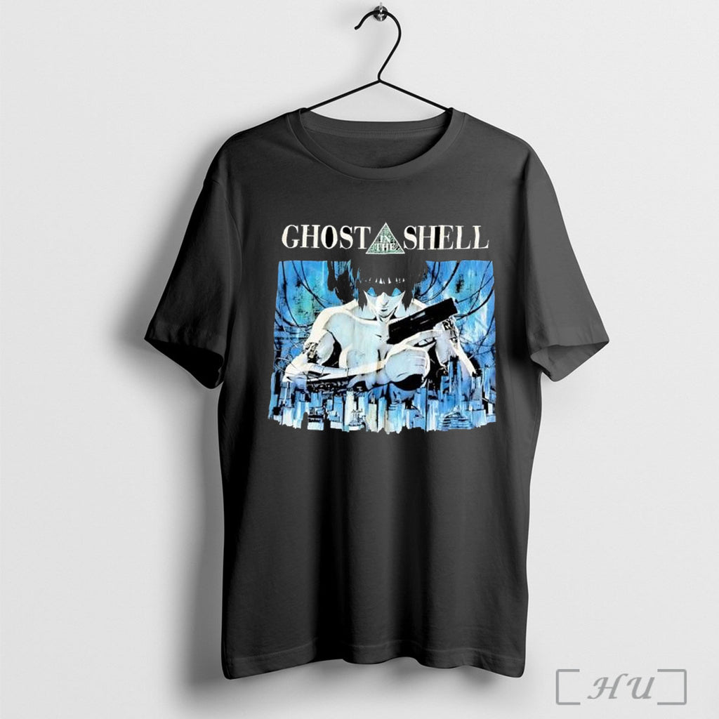 Officials Ghost In The Shell Anime Poster T Shirt