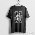 Officials Ghost And Skeleton Horror Movies And Chill Halloween T Shirt