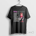 Officials Girly Girl Routine Yuri Anime T-Shirts, Hoodie, Sweatshirt | AU01DripNestTees.com