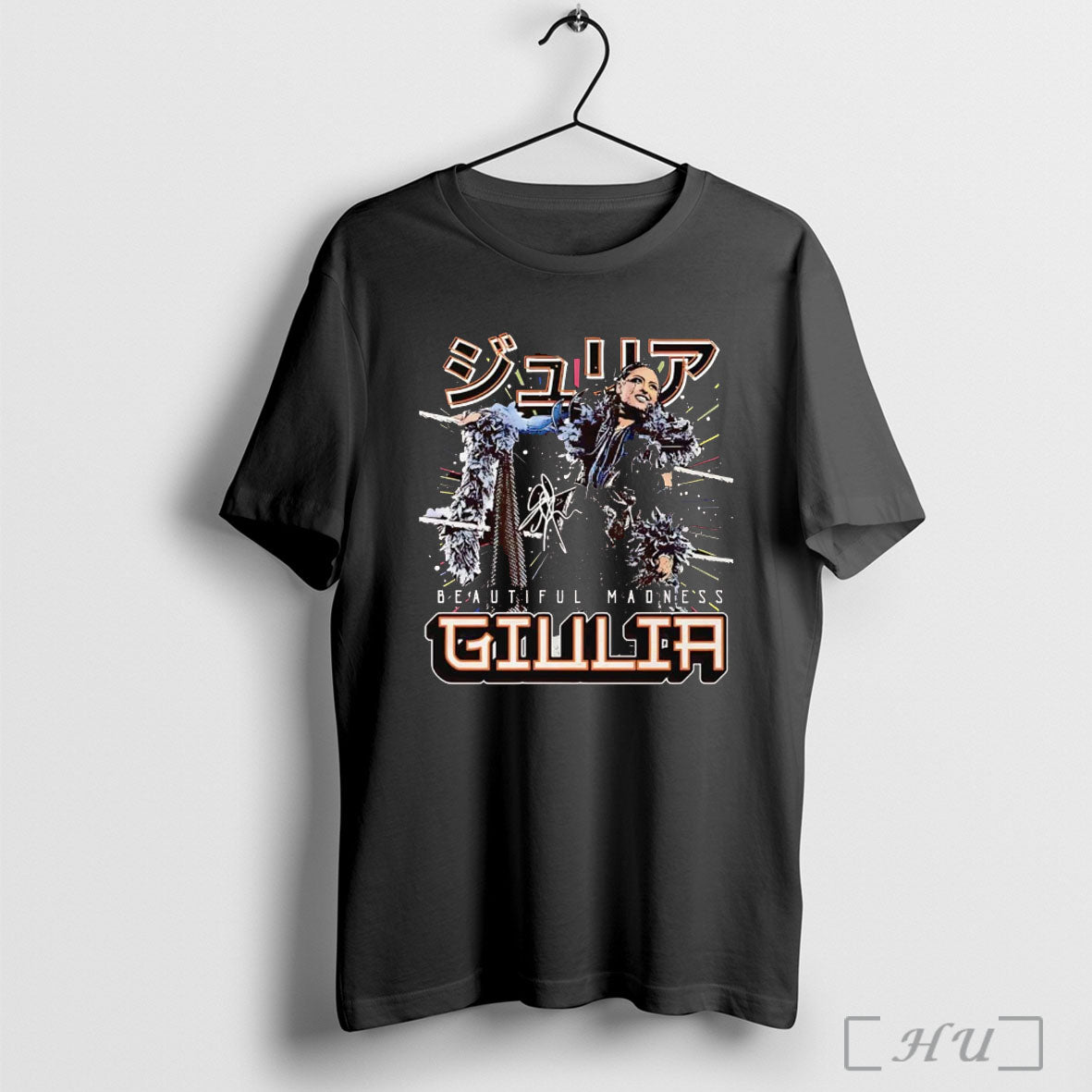 Officials Giulia Beautiful Madness Futuristic Signature T Shirt