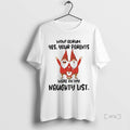 Officials Gnome Wow Adrum Yes Your Parents Were On My Naughty List Premium T Shirts Hoodie, Sweatshirt | AU01DripNestTees.com