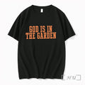 Officials God Is In The Garden New York Knicks 2026 Nba Finals Premium T Shirts