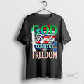 Officials God Family Country And Freedom American Flag T-Shirts, Hoodie, Sweatshirt | AU01DripNestTees.com