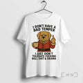 Officials Golden Retriever I Dont Have A Bad Temper I Just Dont Christmas Premium T-Shirts, Hoodie, Sweatshirt