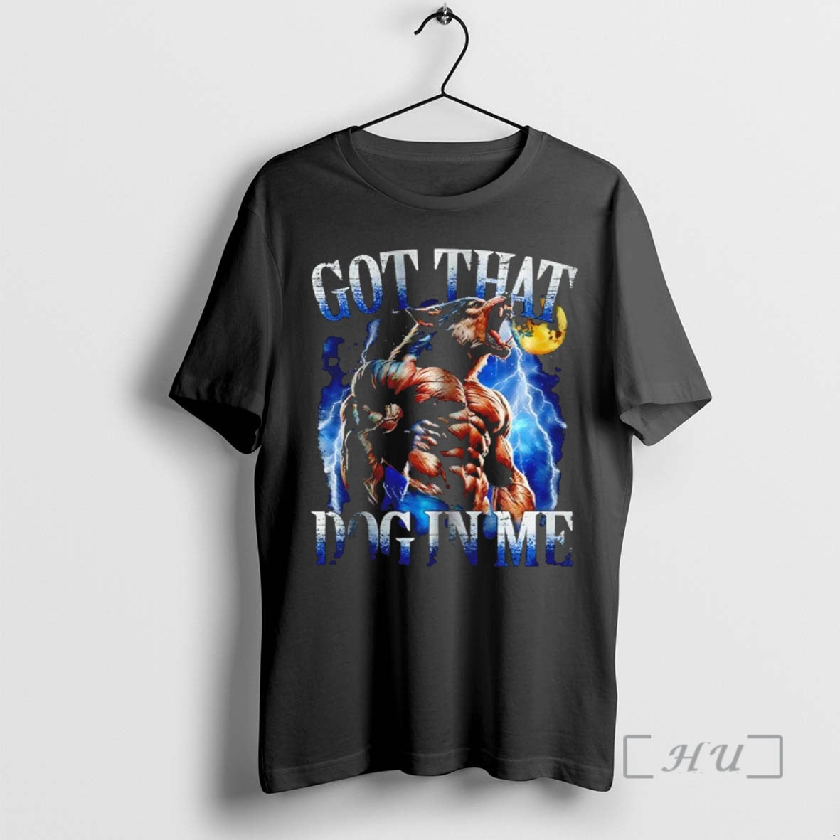 Officials Got That Dog In Me Wolf Lightning T-Shirts, Hoodie, Sweatshirt | AU01DripNestTees.com