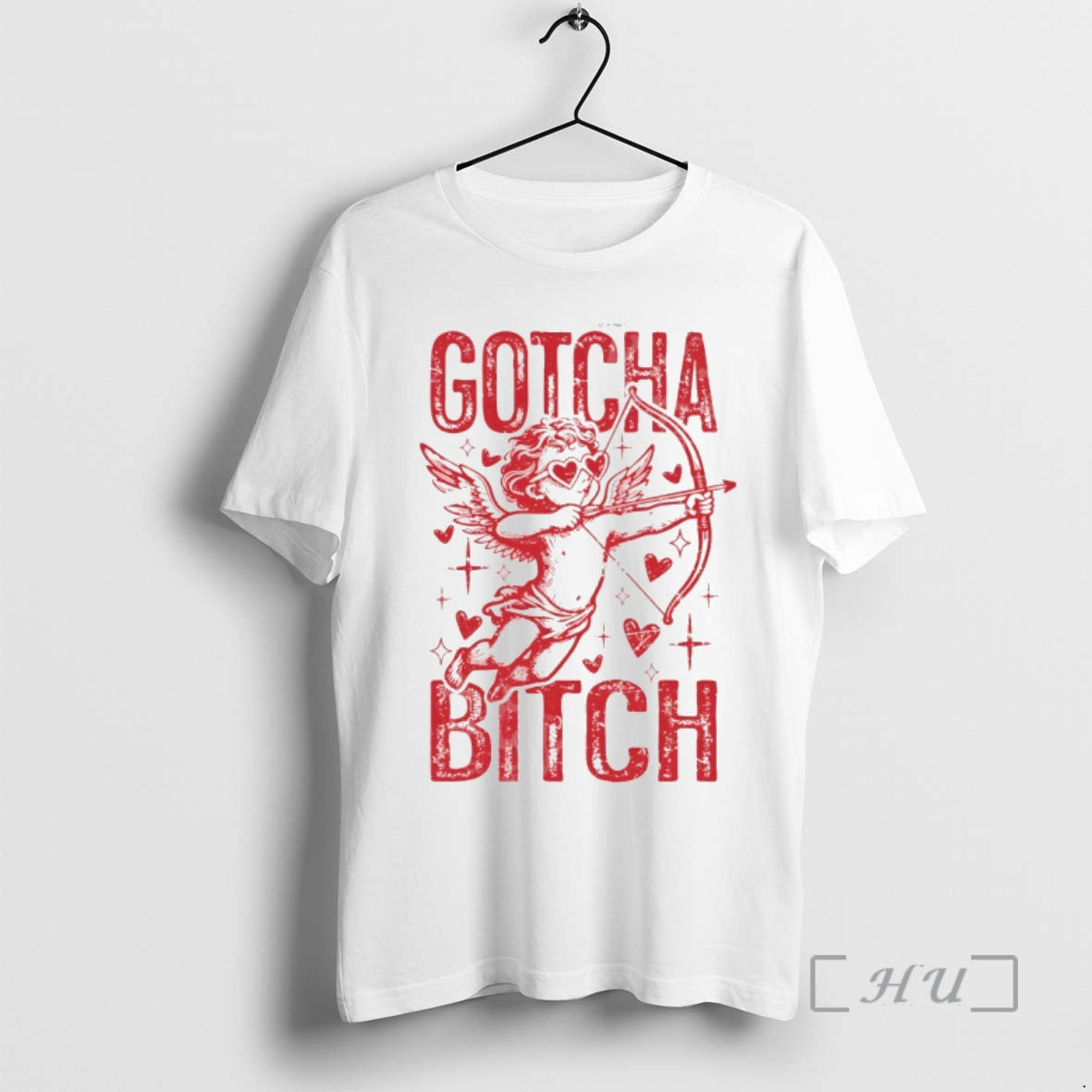Officials Gotcha Bitch Valentines Day T-Shirts, Hoodie, Sweatshirt | AU01DripNestTees.com