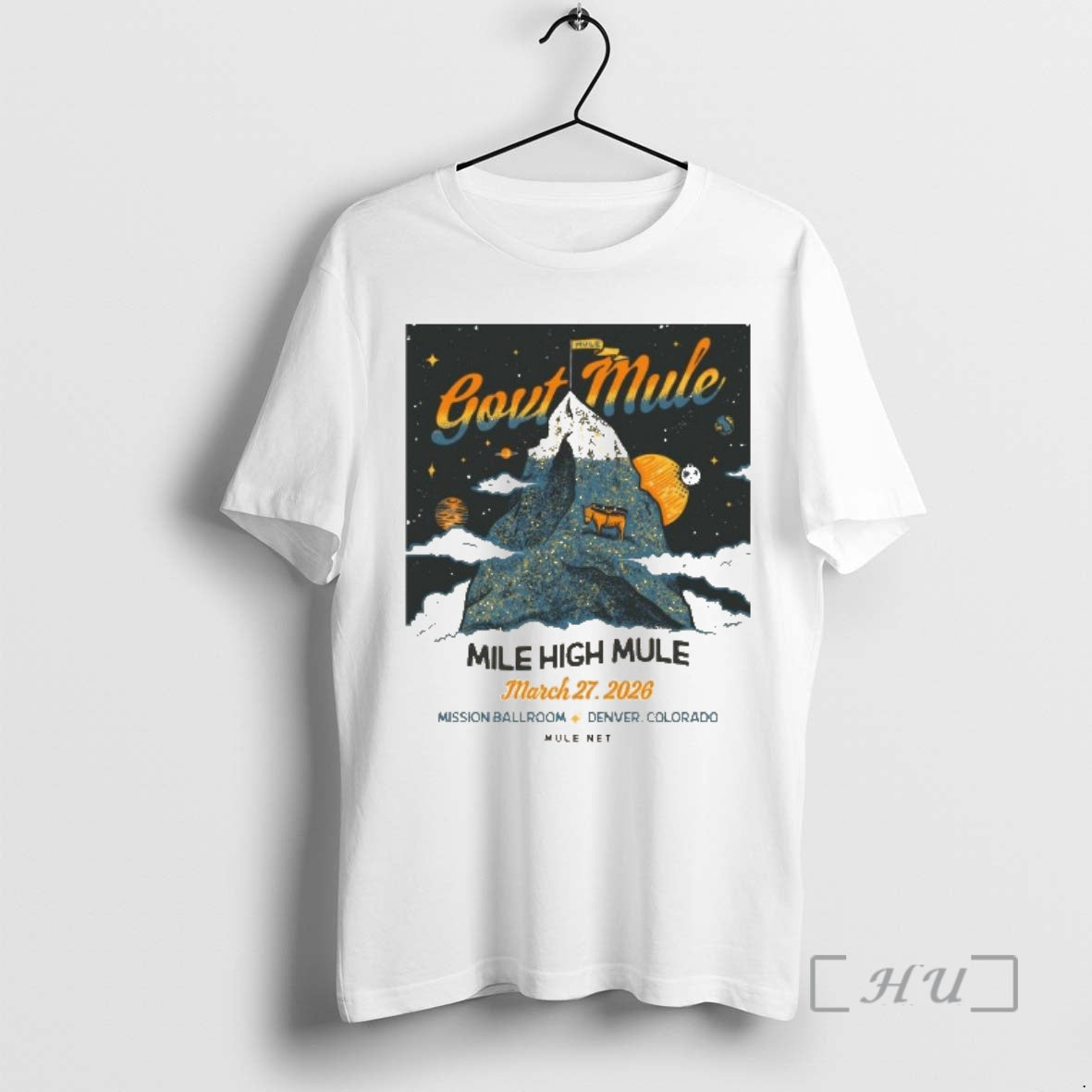 Officials Govt Mule Mission Ballroom Denver Co March 27 2026 T-Shirts, Hoodie, Sweatshirt | AU01DripNestTees.com