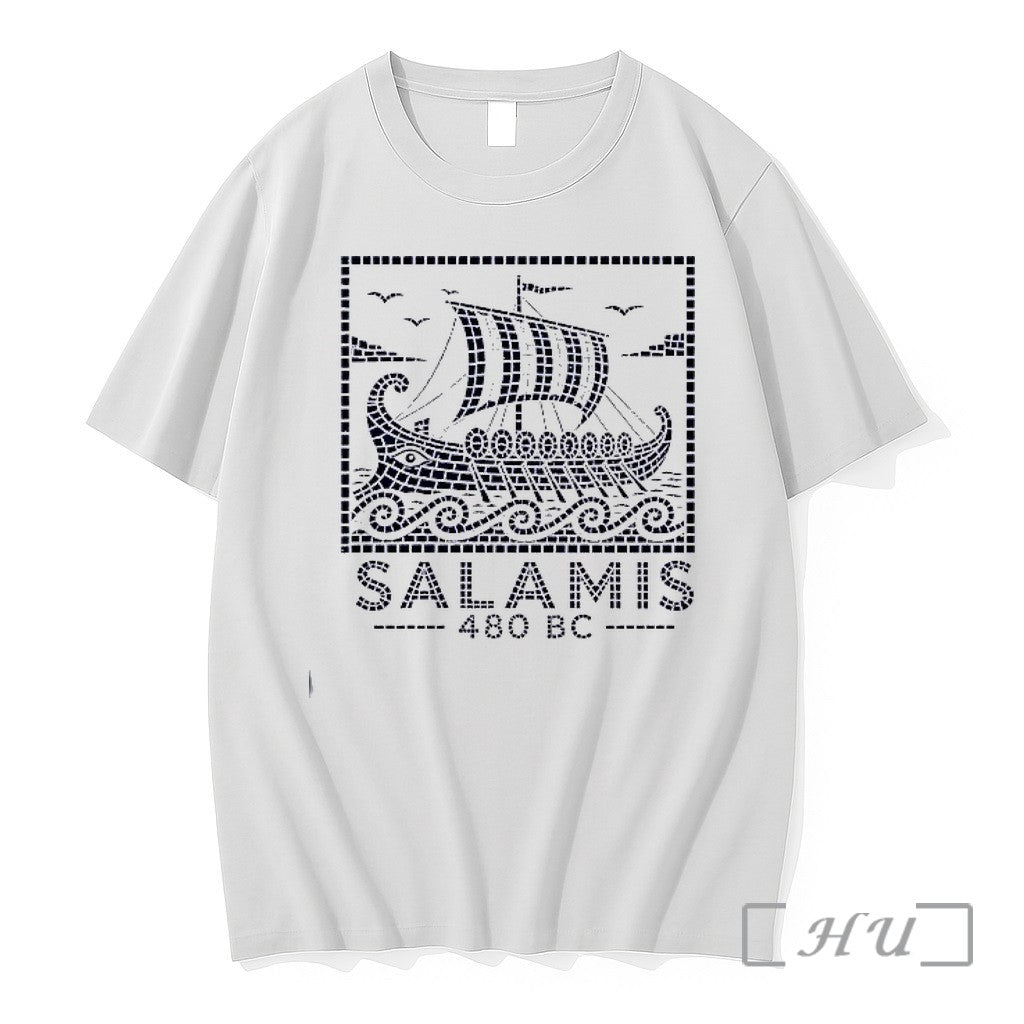 Officials Greek Trireme Battle Salamis 480 Bc