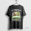 Officials Green Bay Pacers 105th Anniversary Thank You For The Memories Signatures Premium T Shirts Hoodie, Sweatshirt