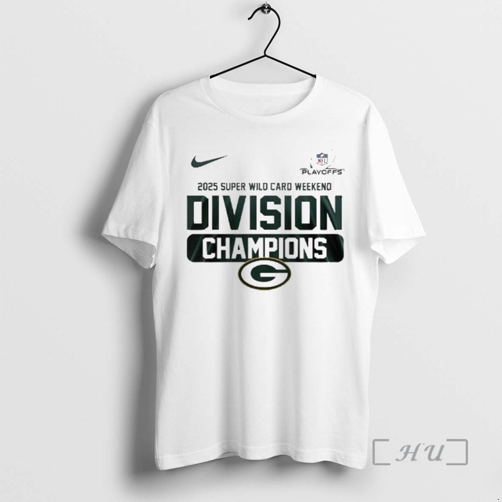 Officials Green Bay Packers 2025 Super Wild Card Weekend T-Shirts, Hoodie, Sweatshirt | AU01DripNestTees.com