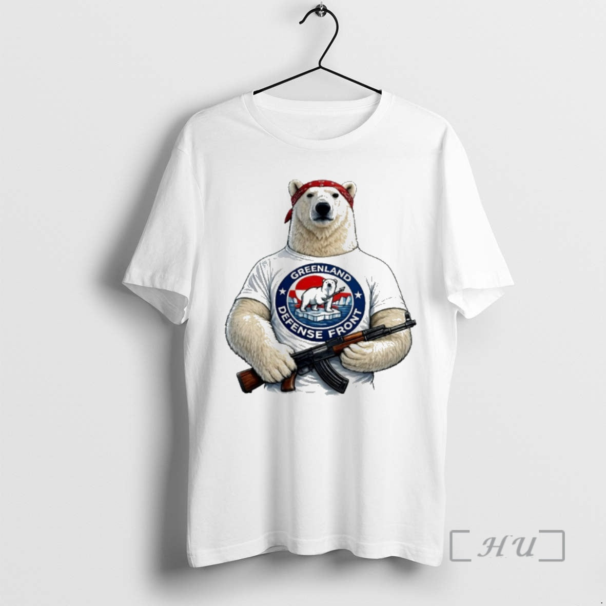 Officials Greenland Defense Front Polar Bear Patriotic Polar Bear T-Shirts, Hoodie, Sweatshirt | AU01DripNestTees.com