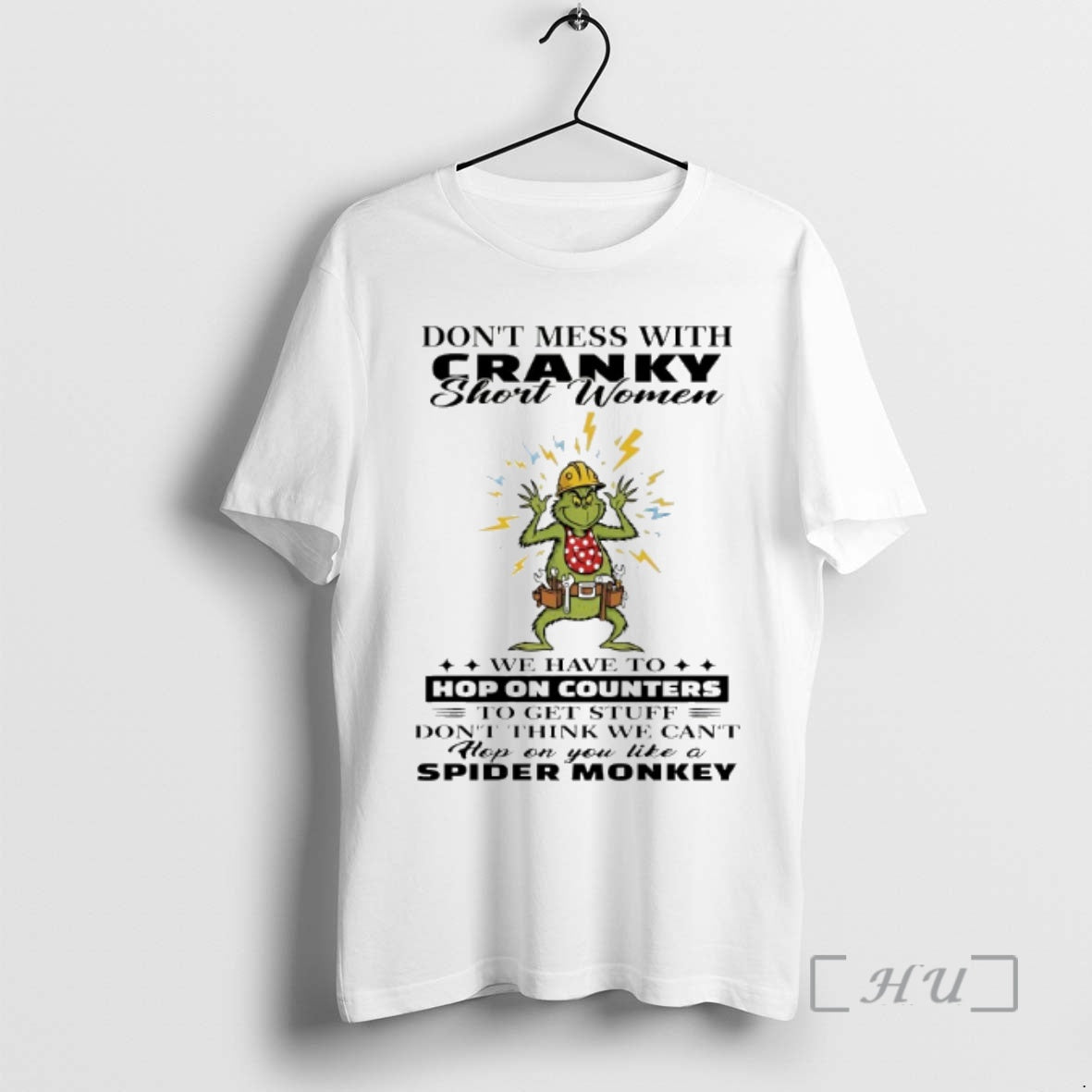 Officials Grinch Dont Mess With Cranky Short Women Christmas 2025 T-Shirts, Hoodie, Sweatshirt | AU01DripNestTees.com