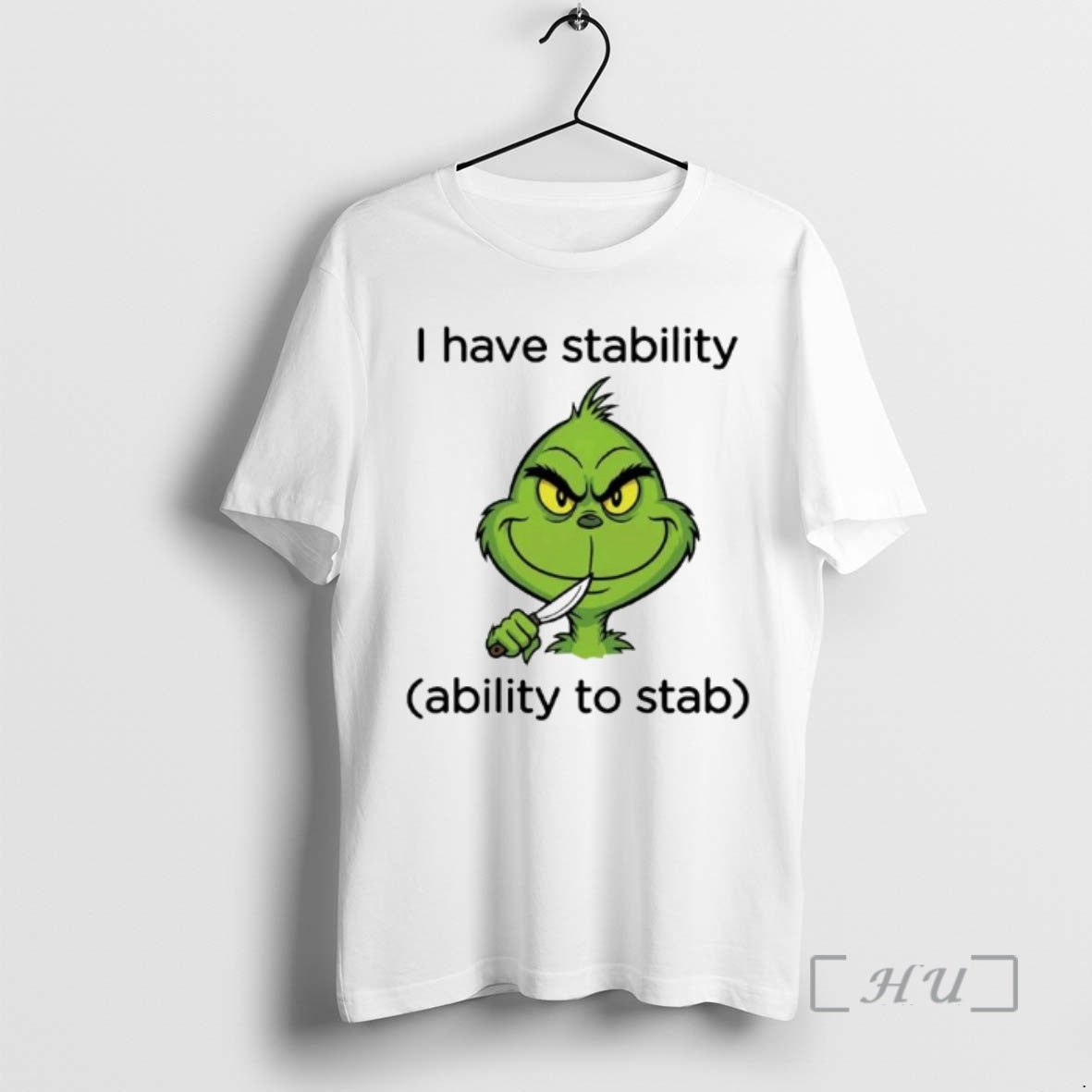 Officials Grinch I Have Stability Ability To Stab Ornaments T-Shirts, Hoodie, Sweatshirt | AU01DripNestTees.com