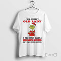 Officials Grinch Im A Cranky Old Lady Sarcastic Answer Christmas T-Shirts, Hoodie, Sweatshirt | AU01DripNestTees.com