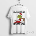 Officials Grinch You Know Youre Old When You Go To Bed At The Time You T-Shirts, Hoodie, Sweatshirt | AU01DripNestTees.com