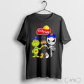 Officials Grinch And Jack Skellington Fist Bump Frito Lay Halloween T Shirt