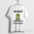 Officials Grinch Dont Mess With Cranky Short Women Hop On You Like A Spider Monkey T-Shirts, Hoodie, Sweatshirt