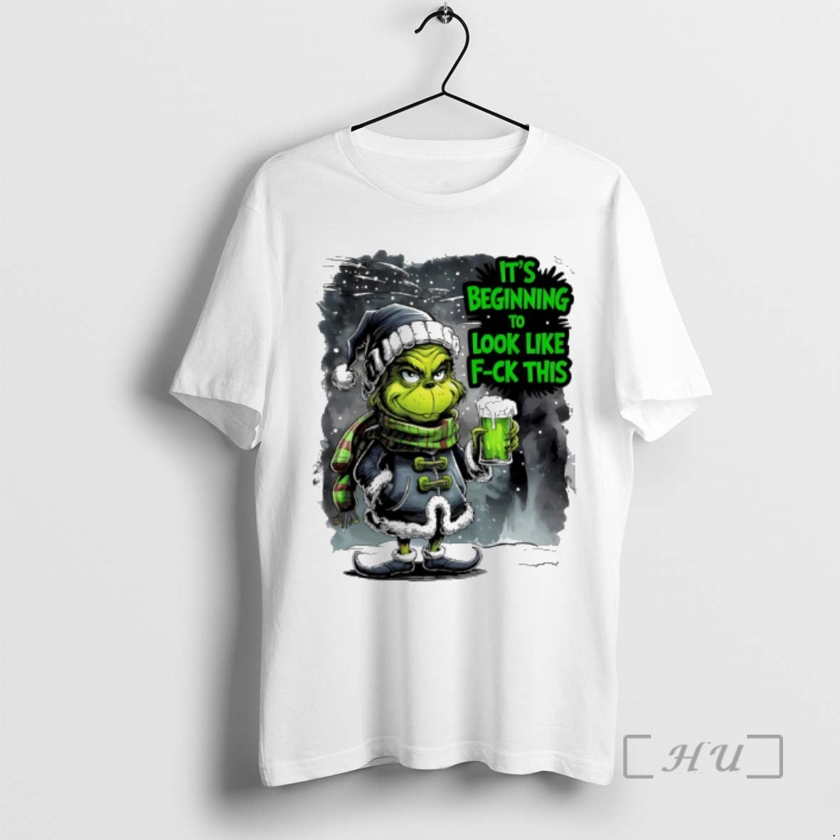 Officials Grinch Its Beginning To Look Like Fuck This Christmas T-Shirts, Hoodie, Sweatshirt | AU01DripNestTees.com