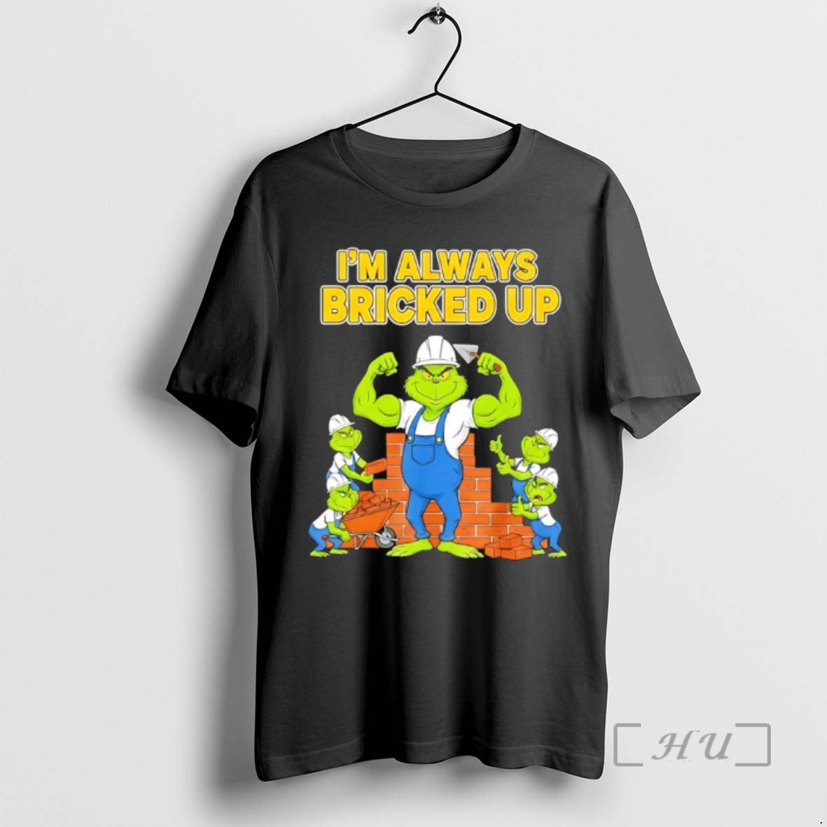 Officials Grinch Strong Im Always Bricked Up T-Shirts, Hoodie, Sweatshirt | AU01DripNestTees.com