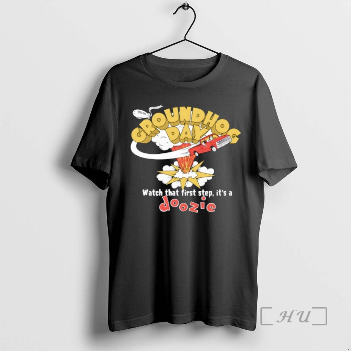 Officials Groundhog Day Watch That First Step Its A Doozie T-Shirts, Hoodie, Sweatshirt | AU01DripNestTees.com