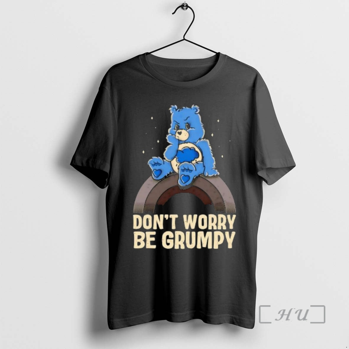 Officials Grumpy Bear Dont Worry Be Grumpy Graphic T-Shirts, Hoodie, Sweatshirt | AU01DripNestTees.com