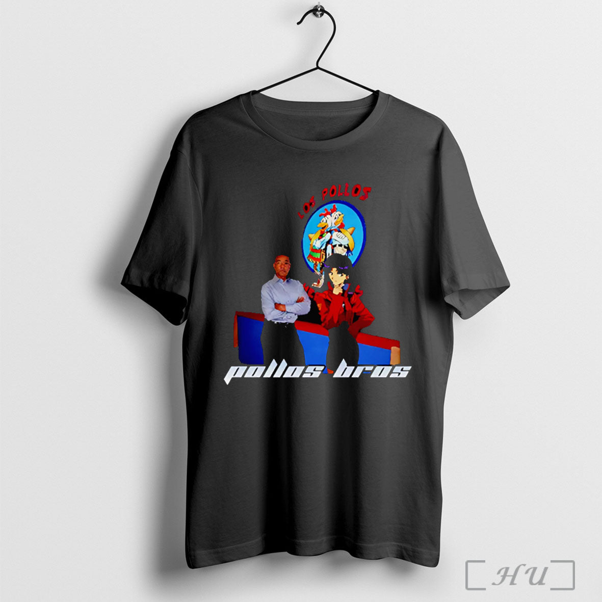 Officials Gus And Misato Los Pollos Bros T Shirt