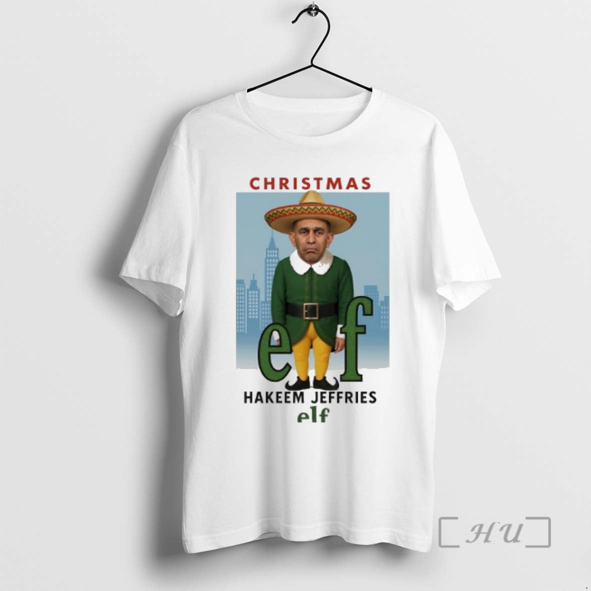 Officials Hakeem Jeffries Christmas Elf U S T-Shirts, Hoodie, Sweatshirt | AU01DripNestTees.com